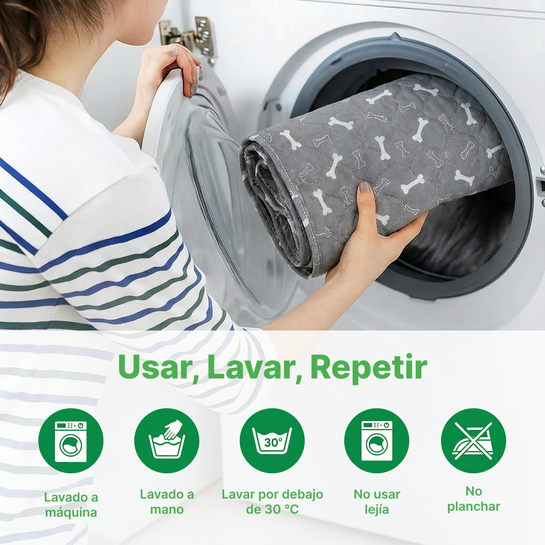 SHELTERPAD™ | La Alfombrilla Reutilizable que Los Perros Usan Sin Entrenamiento